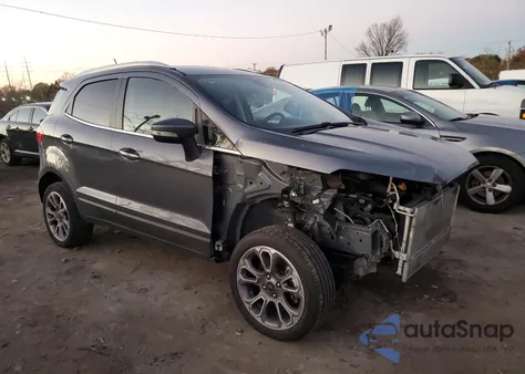 2021 Ford Ecosport Titanium from USA, damaged, VIN MAJ6S3KL2MC411973